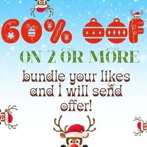 🎄ENDS SOON!!...60% Off On Bundles🎄